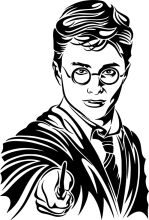 A Stylish Portrait of a Man in a Suit and Glasses, Pointing with Confidence