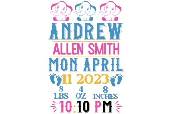 Andrew Allen Smith's Birthday Celebration: A Monumental Event with a 10-Foot Elephant, 11-Month-Old Baby, and a 10-Pound Cake!