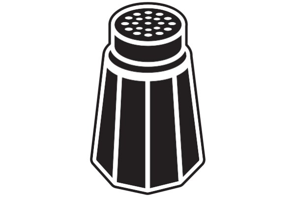 A Simple, Illustration of a Pepper Grinder