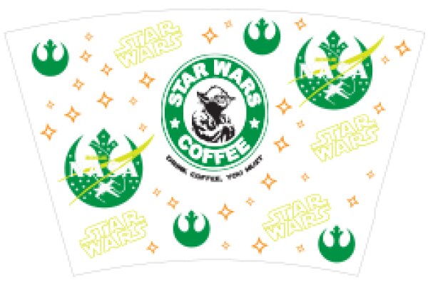 Star Wars-themed Coffee Shop Decor