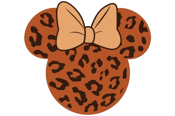 Leopard-Print Minnie Mouse Ears with Bow