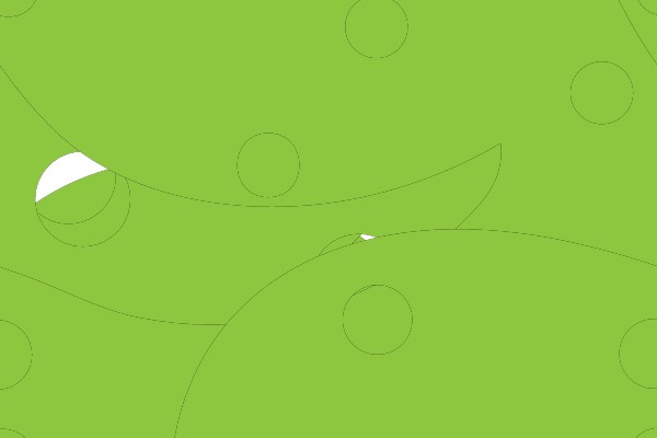 Vibrant Green Octopus with White Dots
