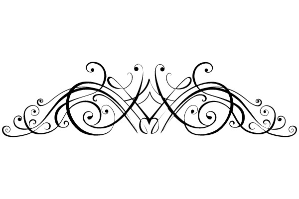 Ornate Vintage Flourish Decoration