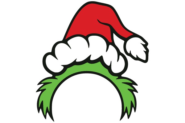 Festive Christmas Hat Clip Art