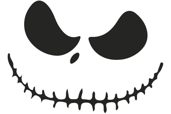 Spooky Jack-o'-lantern Face