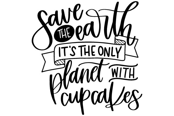 Save the Earth, It's the Only Planet with Cupcakes