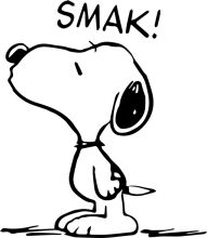Snoopy's Excited Exclamation: A Playful Interaction with AI
