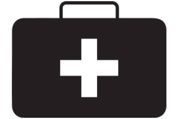 Simplistic Icon of a Suitcase with a Plus Sign