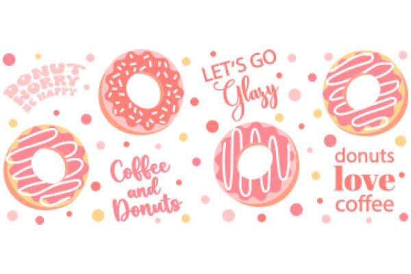 A Delightful Collection of Donuts and Coffee