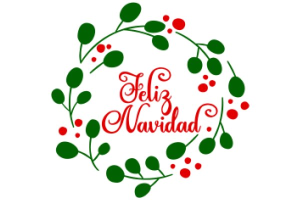 Season's Greetings: A Festive Artwork for the Holidays
