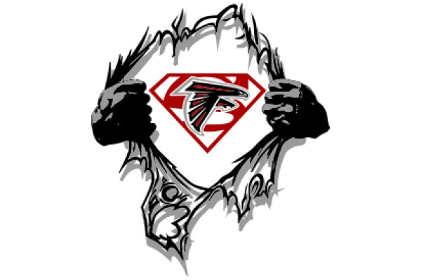Superhero Logo: Atlanta Falcons