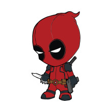 Vigilant in Red: A Cartoon Character's Adventure