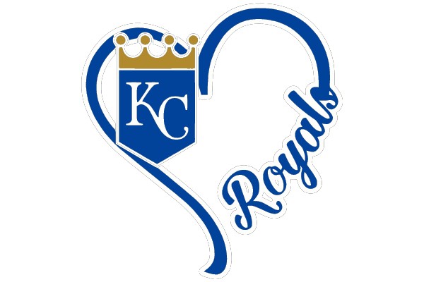 KC Royals Heart Logo