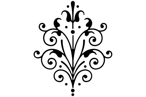 Ornate Vintage Floral Decoration