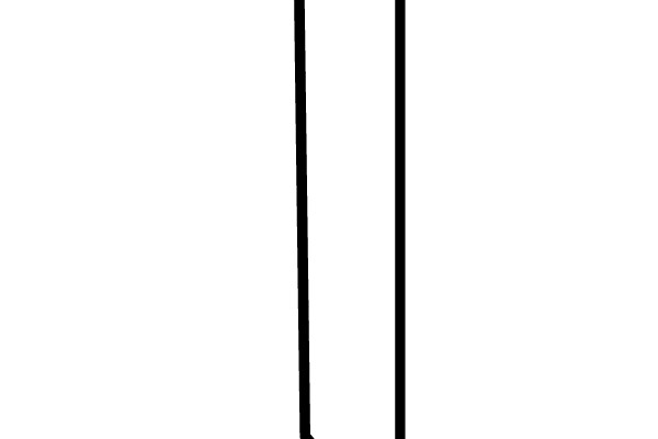 Outline of a Door Handle