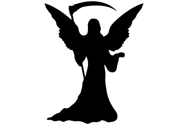 Silhouette of an Angel