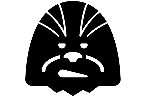 Simplified Lion Face Icon