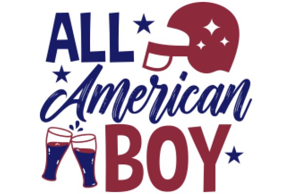 Celebrating the All-American Boy: A Graphic Design for a Sports-Themed Event