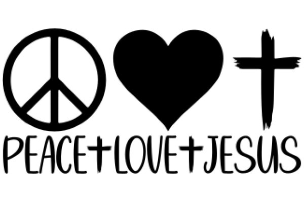 Peace, Love, and Jesus: A Symbolic Representation of Faith and Love