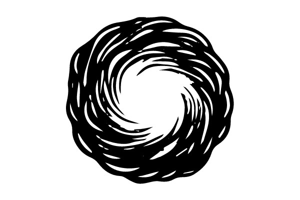 Stylized Swirl Design