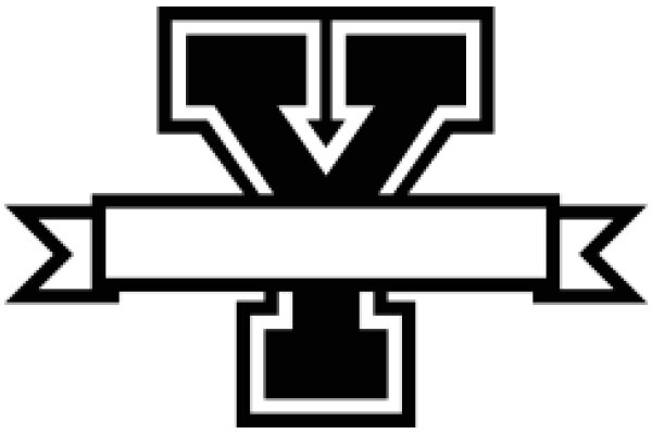 Stylized Letter 'Y' with a Banner