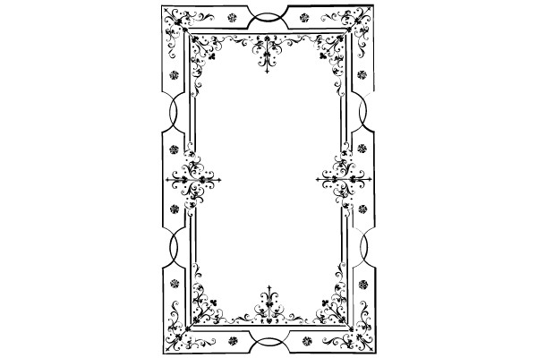 Vintage Ornate Frame Design