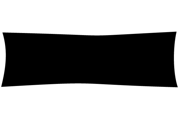 An Empty Black Pillow.