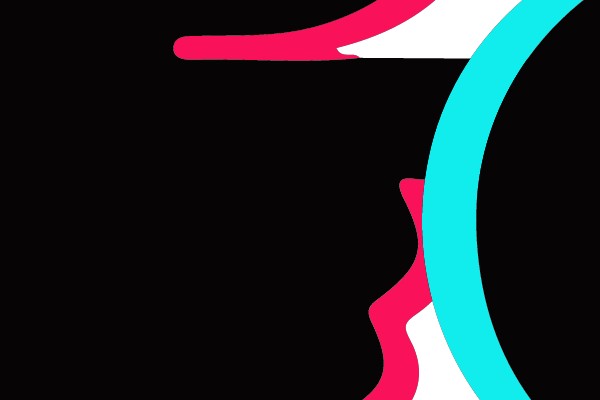 Pointing Finger with Vibrant Outline
