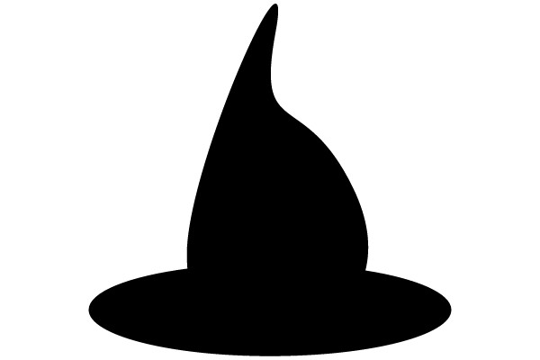 Witches Hat Silhouette