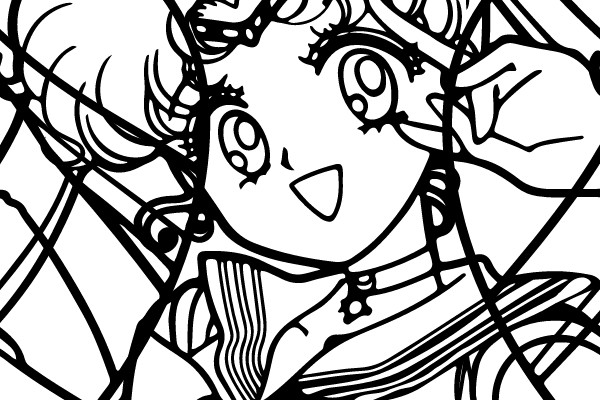 Guardian of the Stars: A Sailor Senshi's Courageous Stance