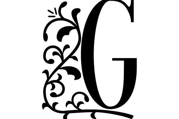 Classic Flourish: A Timeless 'G' Design