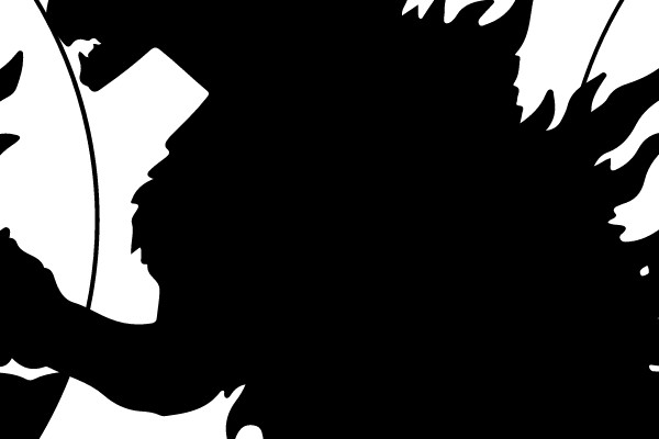 Godzilla Silhouette