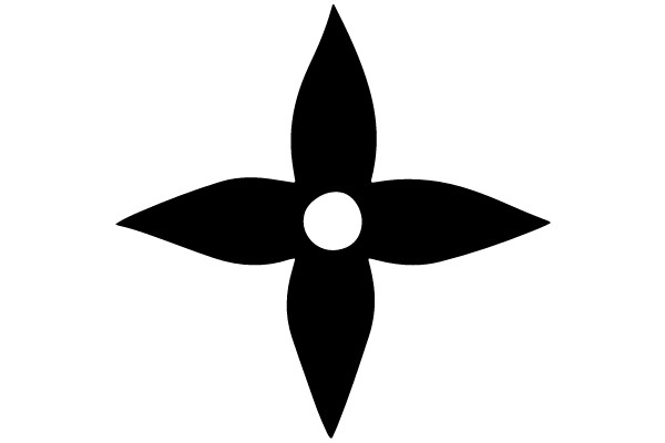 Symmetrical Flower Symbol