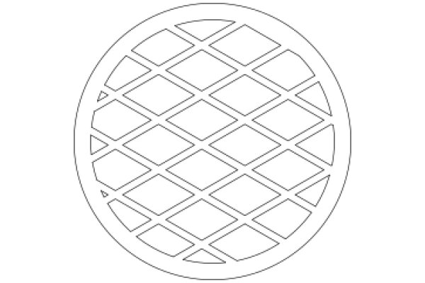 A Simple, Design of a Circle with a Geometric Pattern Inside