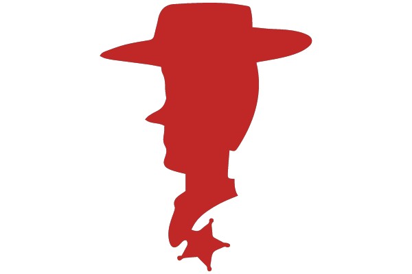 Silhouette of a Cowboy