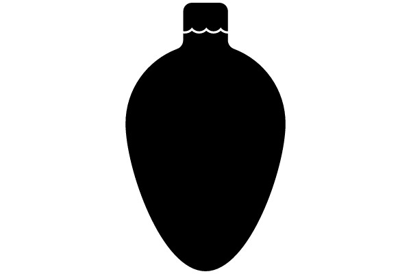 Silhouette of a Bottle