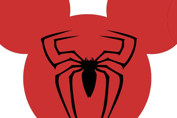 Iconic Spider-Mickey: A Fusion of Classic Symbols