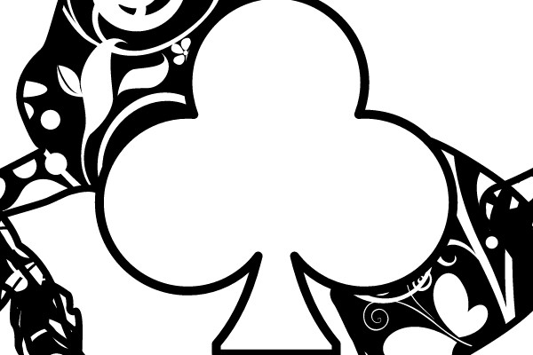 Symbolic Elegance: The Flourished Horse and Spade