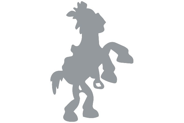 Untitled Silhouette of a Horse
