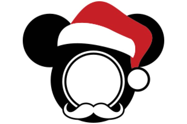 A Festive Holiday Icon: Mickey Mouse in a Santa Hat