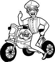 A Stylish Motorcycle Rider with a Unique Flair