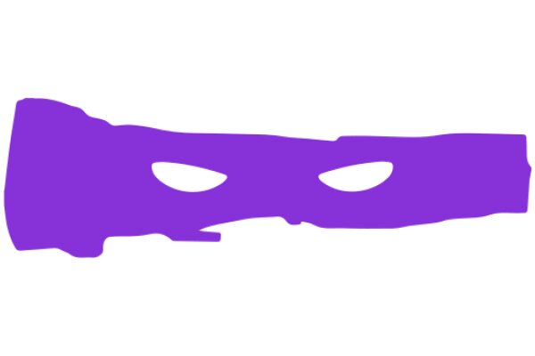 Vibrant Purple Mask: A Symbol of Anonymity and Protection