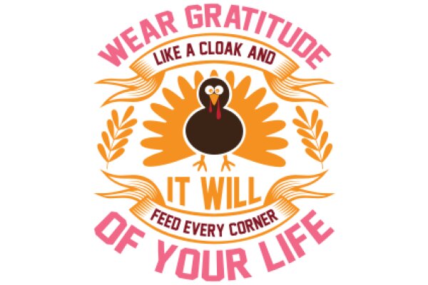 Celebrating Thanksgiving with a Touch of Humor: A Graphic Design Showcasing a Playful Take on the Holiday's Traditional Message