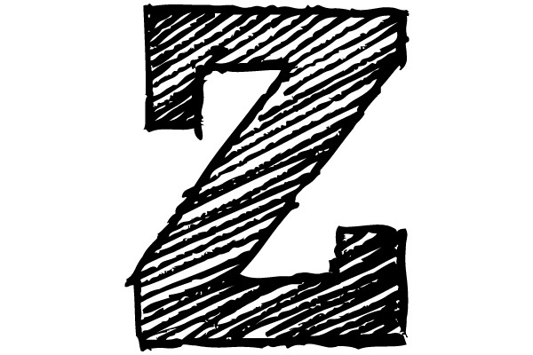 Hand-Drawn Letter Z