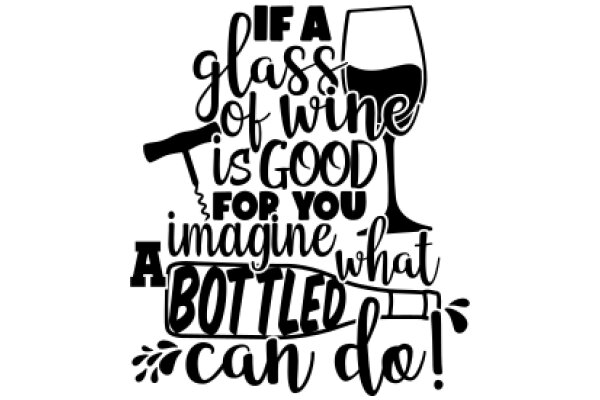 A Glass of Wine is Good for You: A Bottle of Wine Can Do Wonders!