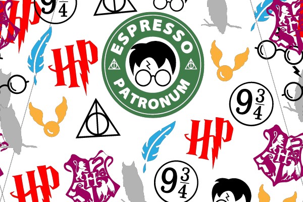 Harry Potter Inspired Espresso Patrons