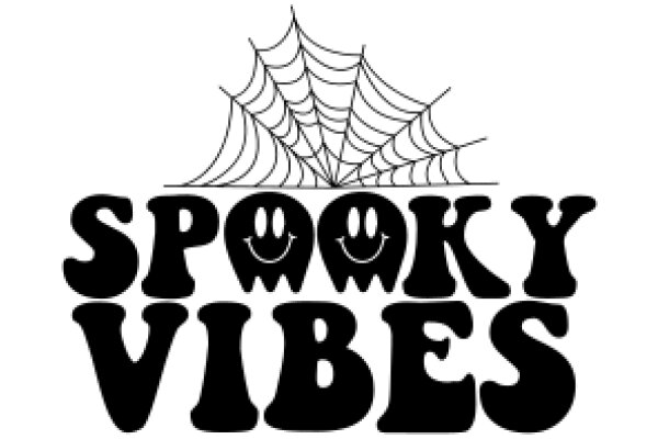 Spooky Vibes: A Halloween-themed logo for a brand or event.