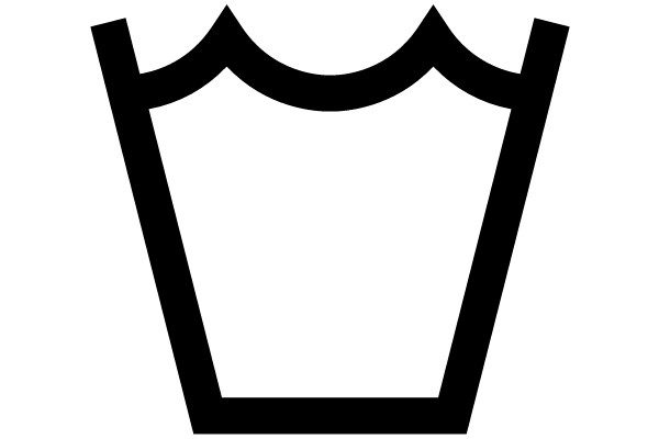 Water Container Outline