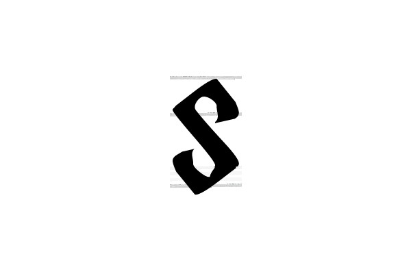 Black Letter S