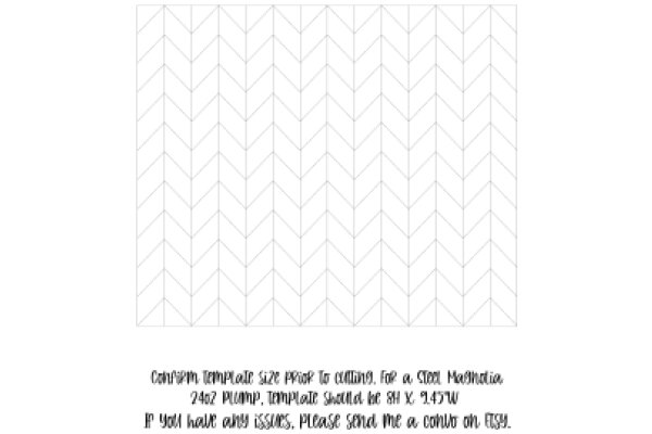 A Patterned Backdrop for a Message